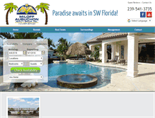 Tablet Screenshot of miloffaubuchonvacationrentals.com